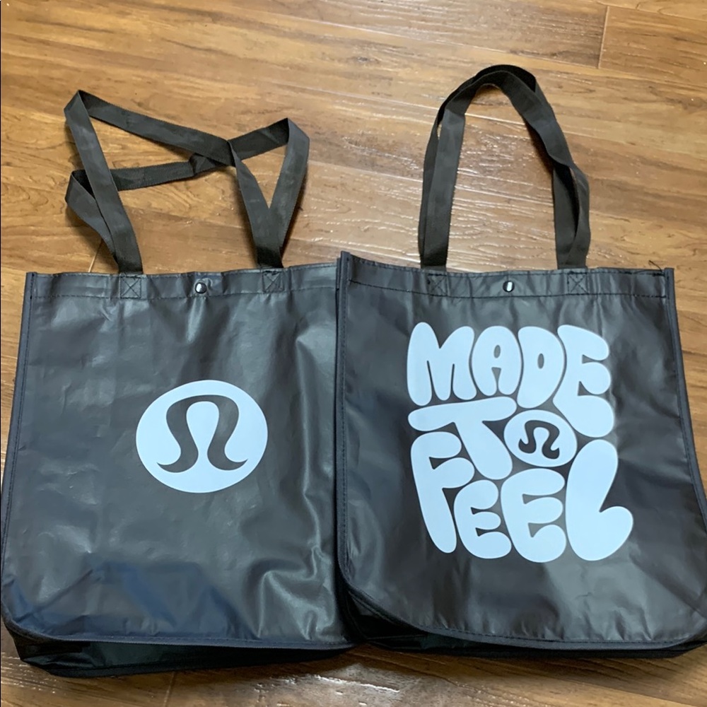 Lululemon reusable tote bag bundle
